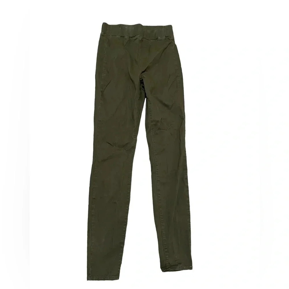 ✨👖 L’Agence Pull-On Skinny Pants Olive Green‎ Size 25 NWOT 👖✨